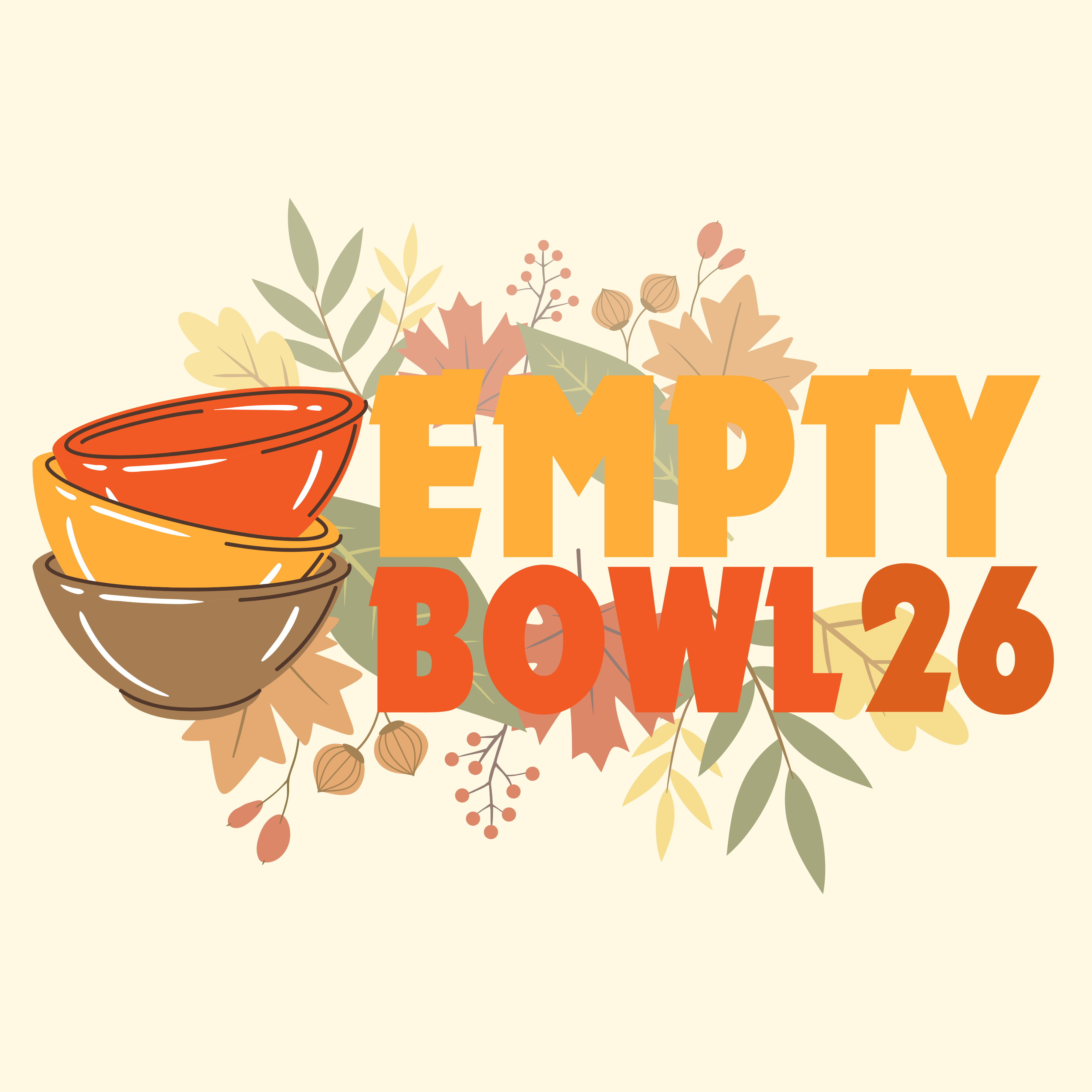 Empty Bowl 2026 - logo